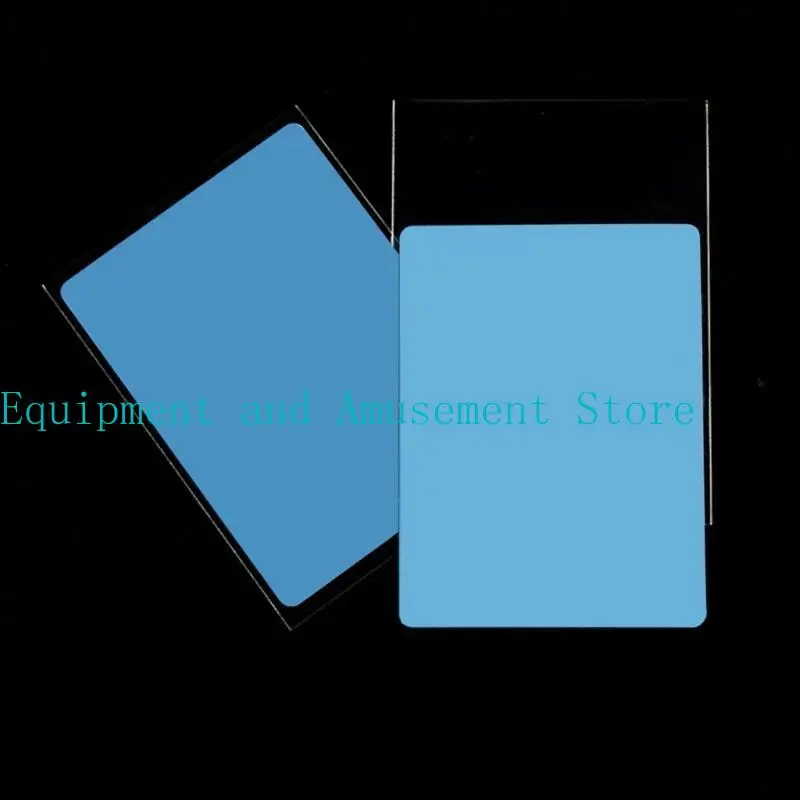 Y1uc 50pcs verschillende Clear Penny Card Mouwen voor bord- en ruilkaarten