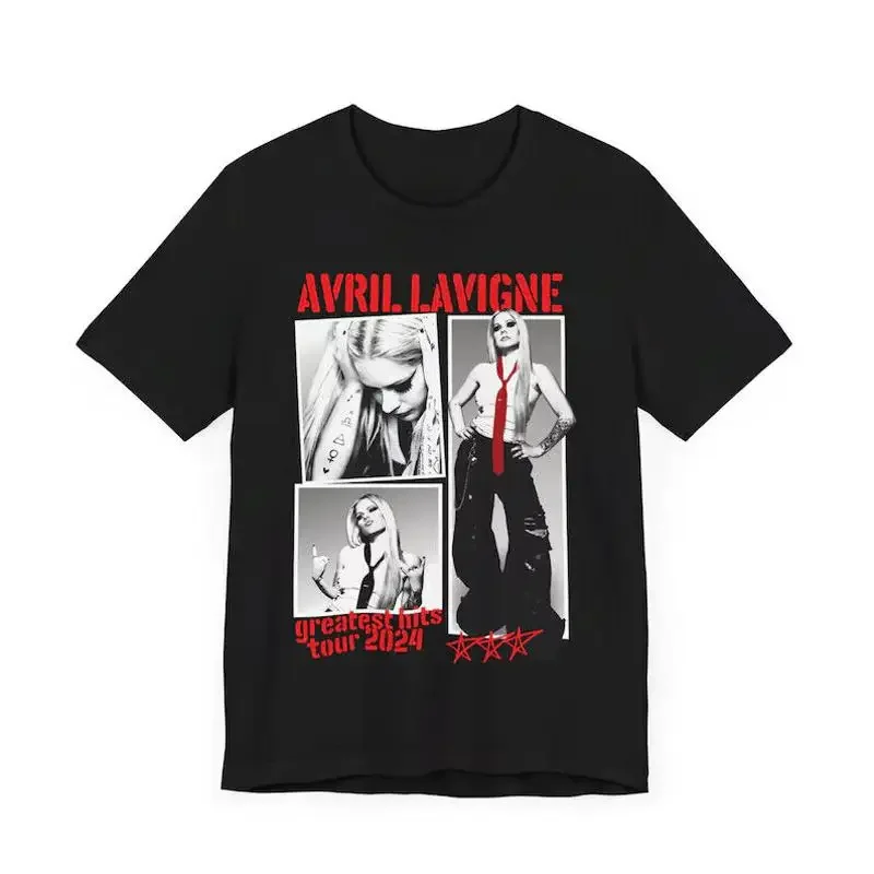 Avril Lavigne T Shirt Greatest Hits Tour 2024