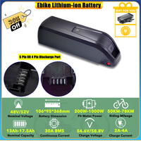 Heybike Race Max Electric Bike 48V 13Ah 17.5Ah 840Wh Mid Tube Lithium-ion Battery Pack for 500W 750W ENGWE M20 Long Range E-bike