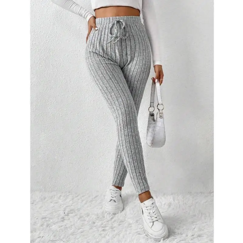 

Men's Casual Pants Elastic Color Waist Dstring High Waist Straight Leg Neutral Other Material 00% Winter Collection