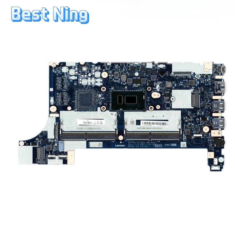 

For Lenovo Thinkpad E480 E580 Laptop Motherboard NM-B421 Mainboard I3-7020U I3-7130U I5-8250U UMA Tested Ok