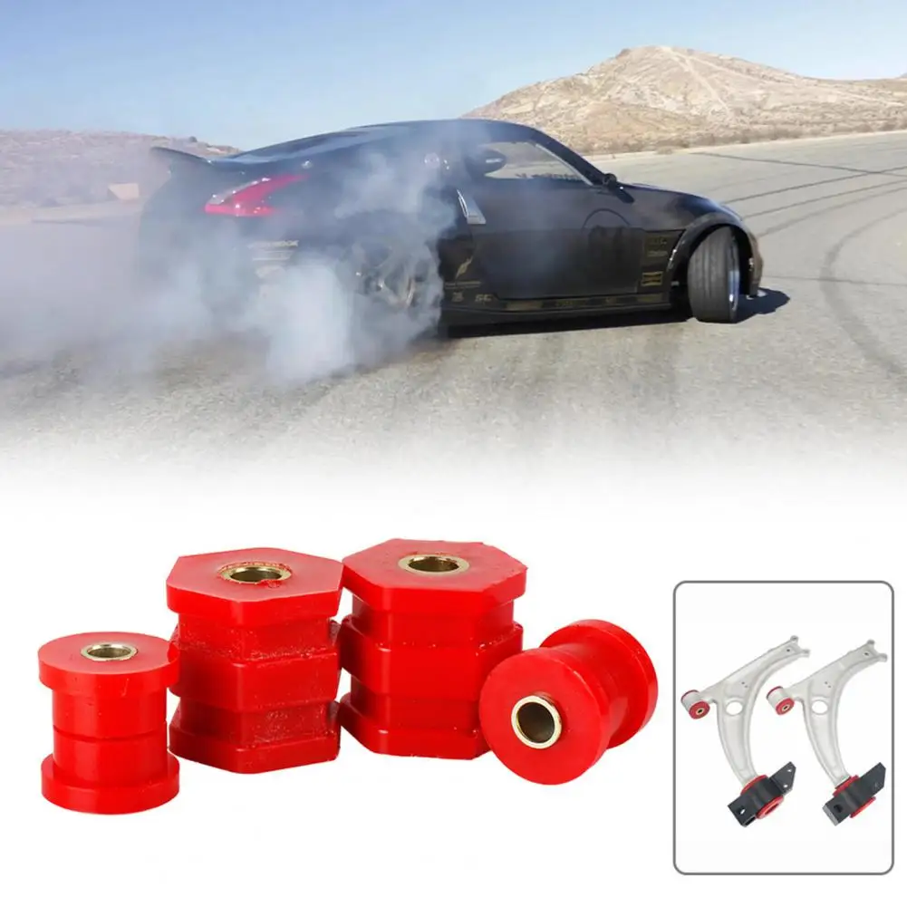 4Pcs/Set Arm Bushing for Civic96-00 Anti-Corrosion Front Lower Car Front Control Arm Bushings Kit Car Accessories