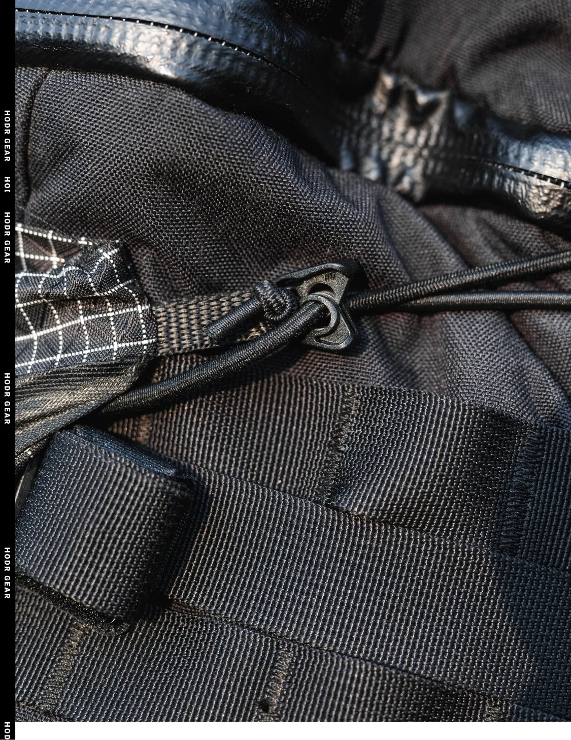 [HODRGEAR] Modularer Känguru-Rucksack Erweiterung 6L Ultraleicht 58g Gridstop für Wandern Trekking UL Gear Beaver Tail – Detail 18