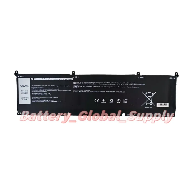 

Battery for M15 17 R3 R4 R5 R6 G15 5515 69KF2 8FCTC 11.4v New 1PC-