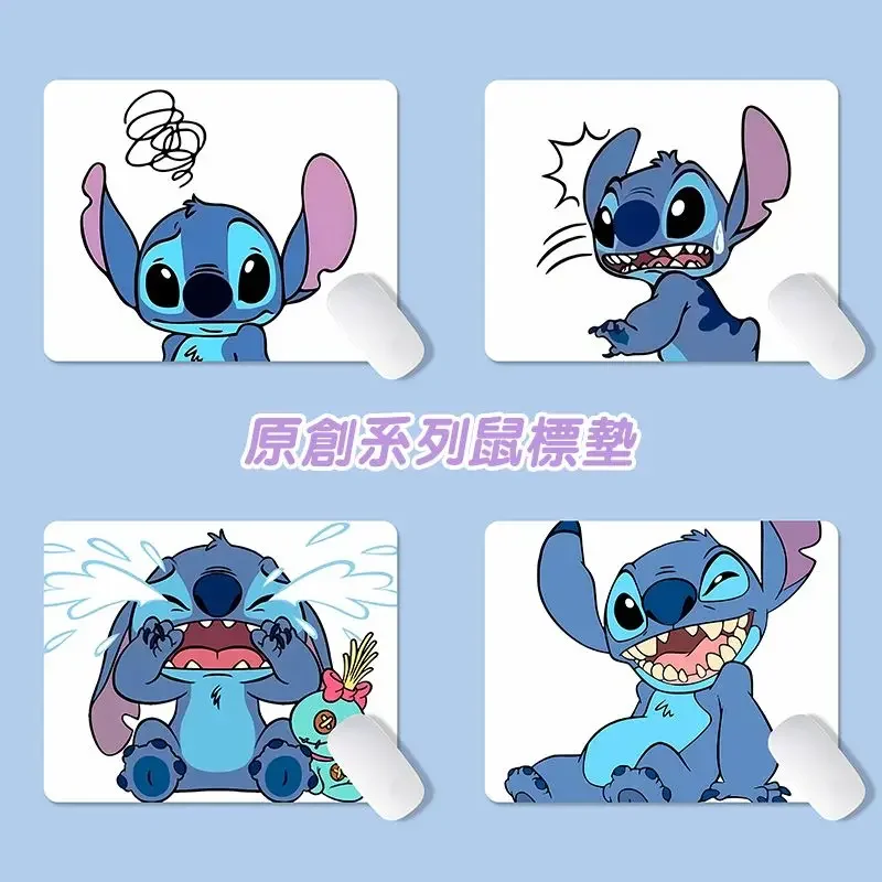 Disney Stitch Mouse Pad Personalized Creative Cartoon Fashion Lilo & Stitch Desk Pad Keyboard Game Anti-Slip Mouse Pad Wholesale