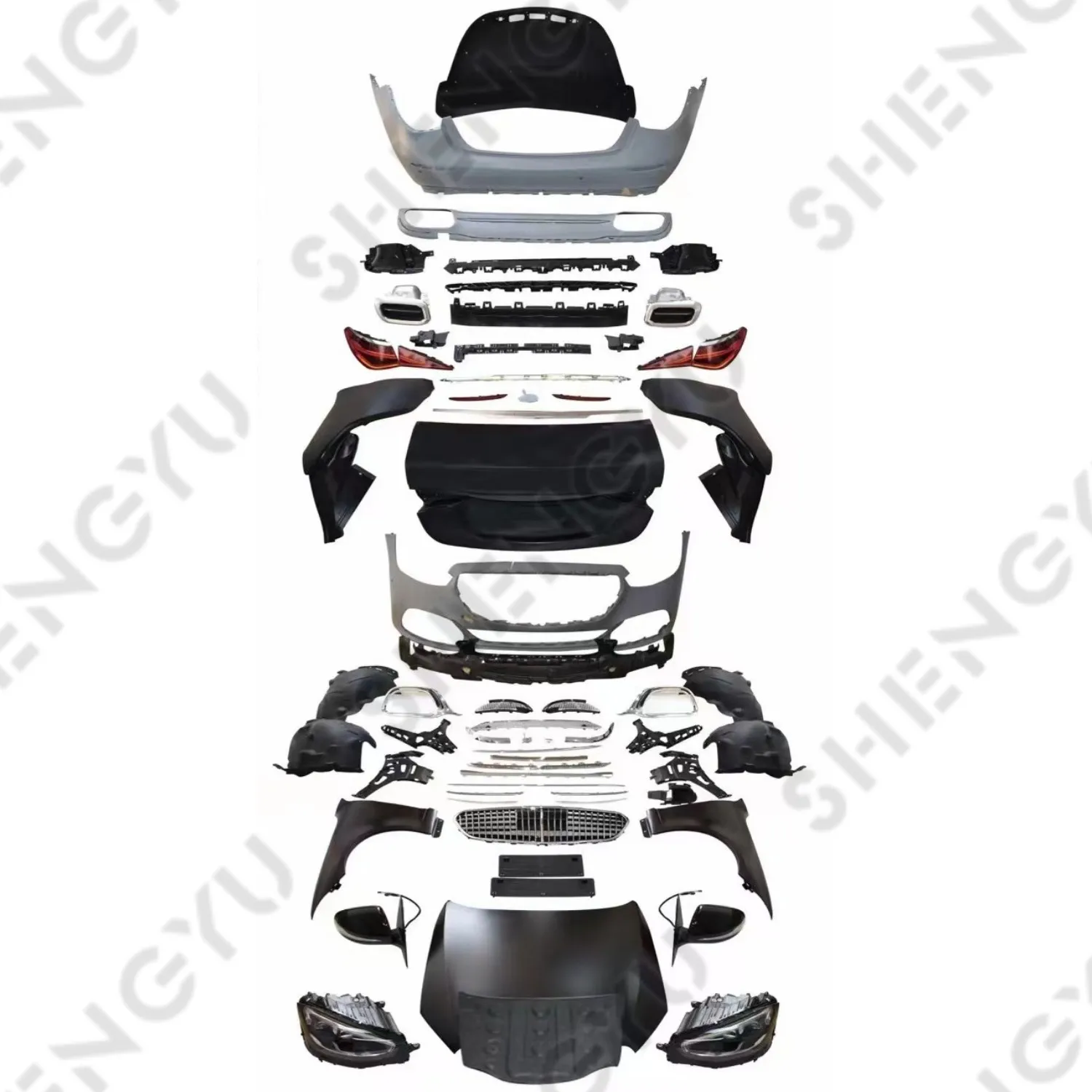

Комплект кузова для Benz S Class W221 Upgrade to W223 Maybach Style