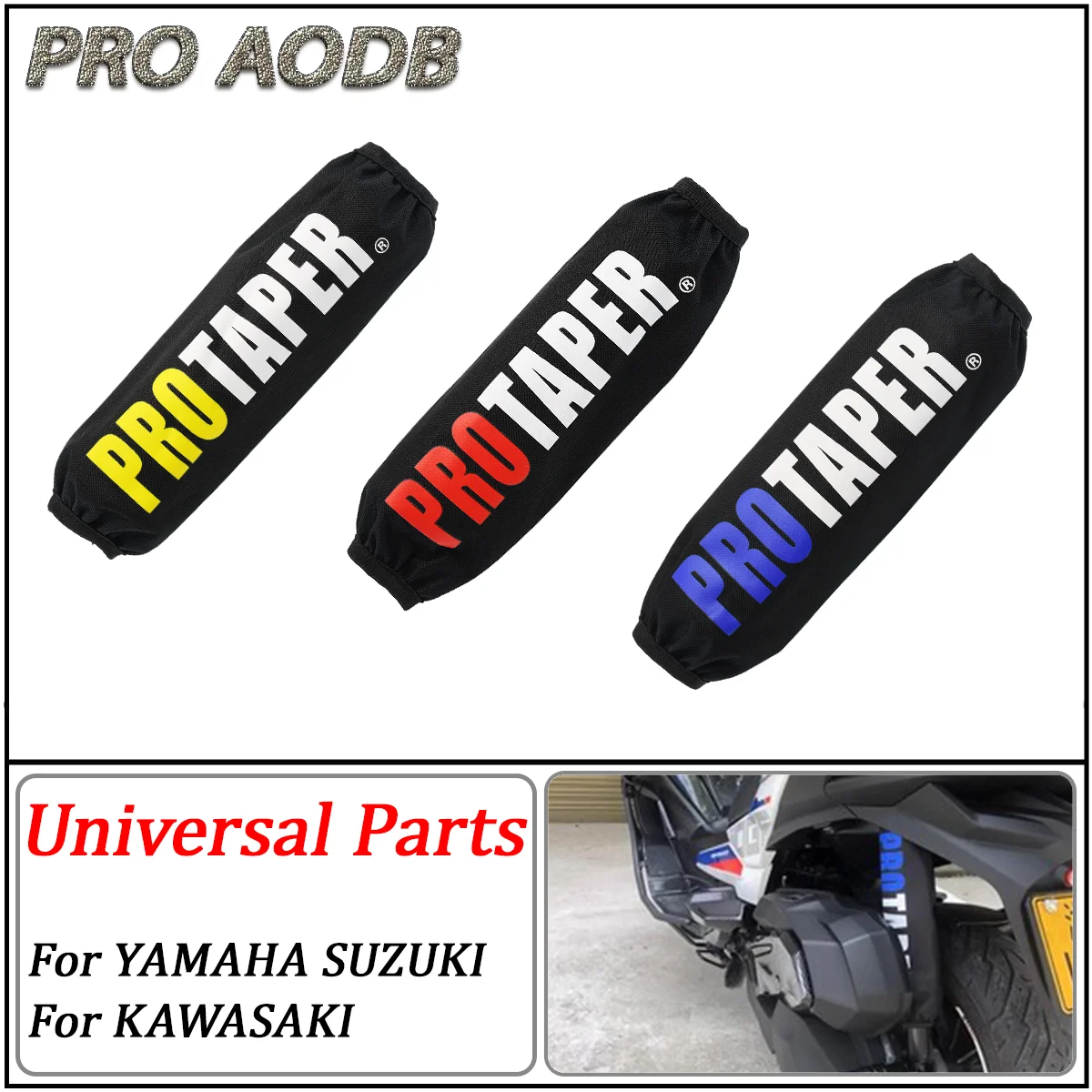 

For YAMAHA KAWASAKI SUZUKI KTM Motorcycle Universal 27cm 35cm Rear Shock Absorber Suspension Protector Sediment prevention