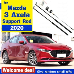 Para mazda 3 axela 2020 bp capô do carro suporte de elevador mola choque suporte gás barras suporte haste hidráulica amortecedor estilo