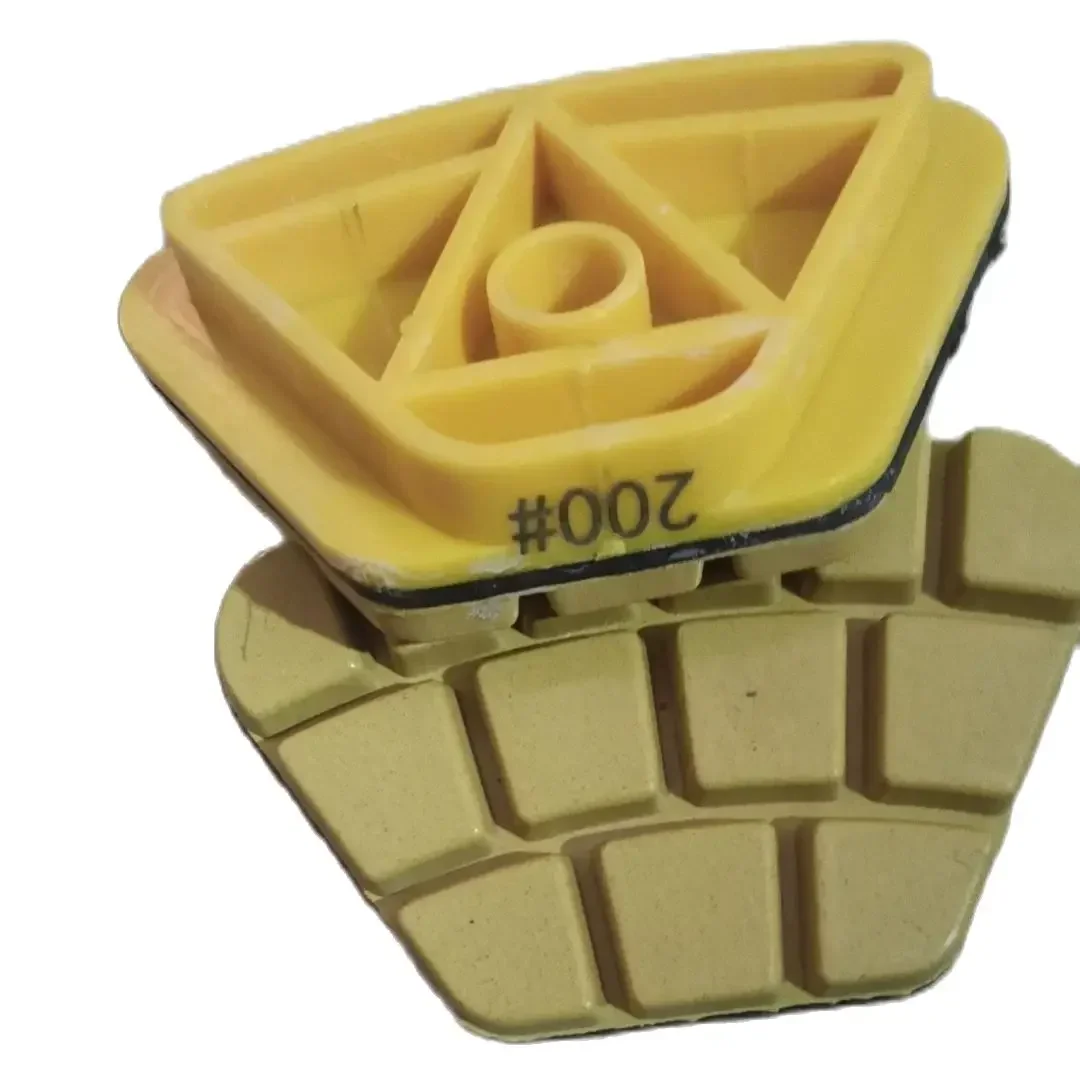 Almofadas de Polimento de Diamante Duro para Renovação de Piso em Forma de Cassani para Pedra Mármore Concreto Granito Azulejo Uso Seco e Molhado