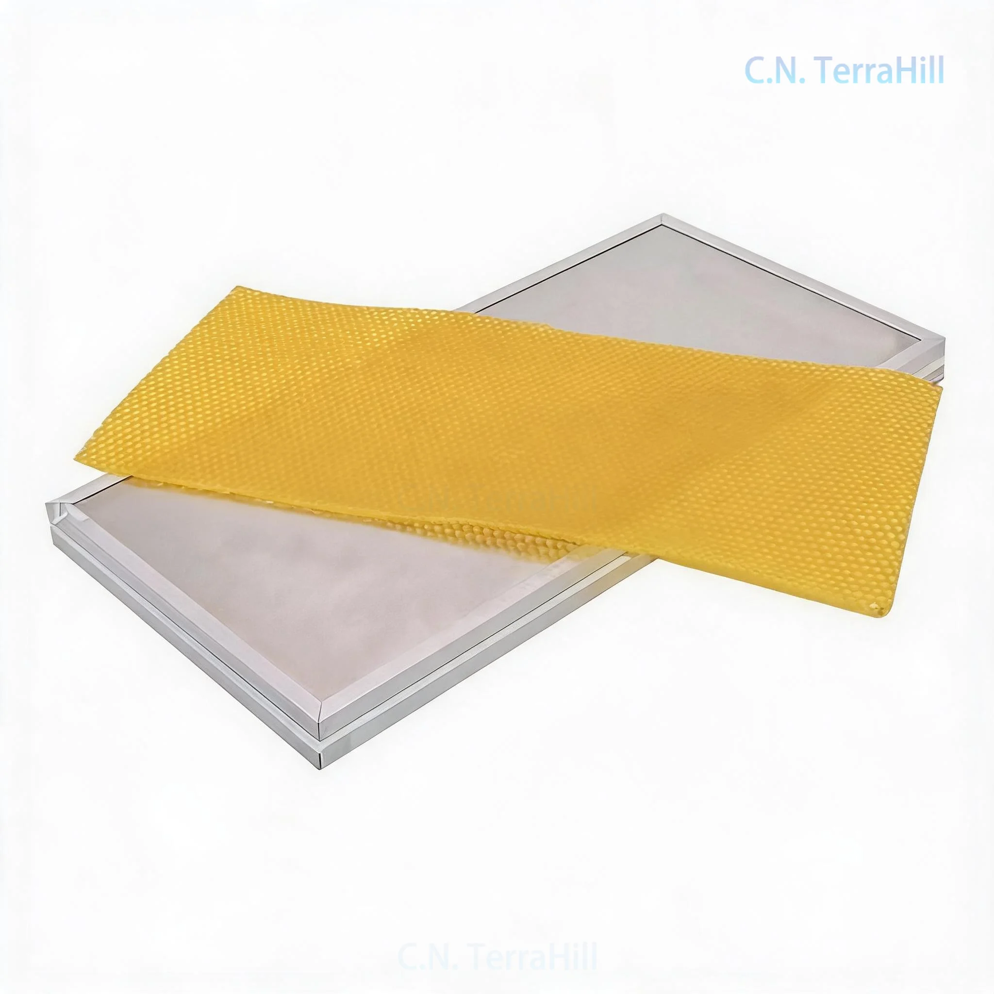 Beekeeping Tool 41.5x19.5cm Manual Press Honeycomb Foundation Machine Aluminum Alloy Hand Operated Cappings Wax Press