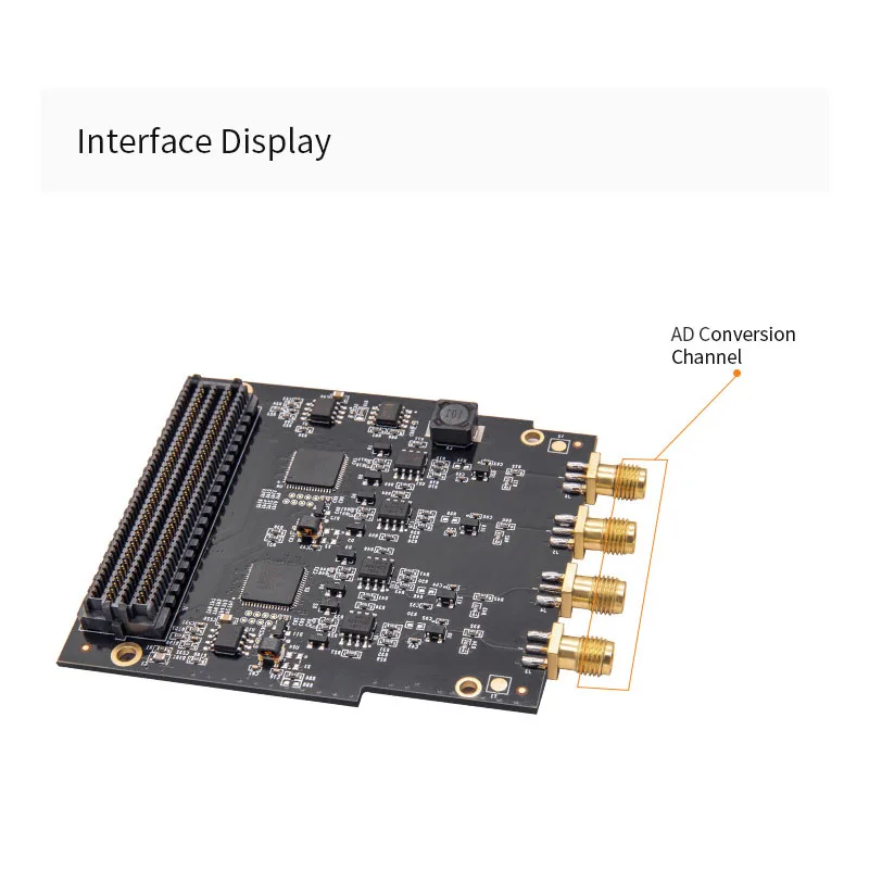 ALINX FL9627: FMC LPC to 12bit 4-Channel 125M LVDS AD Adapter Card Daughter Board for FPGA