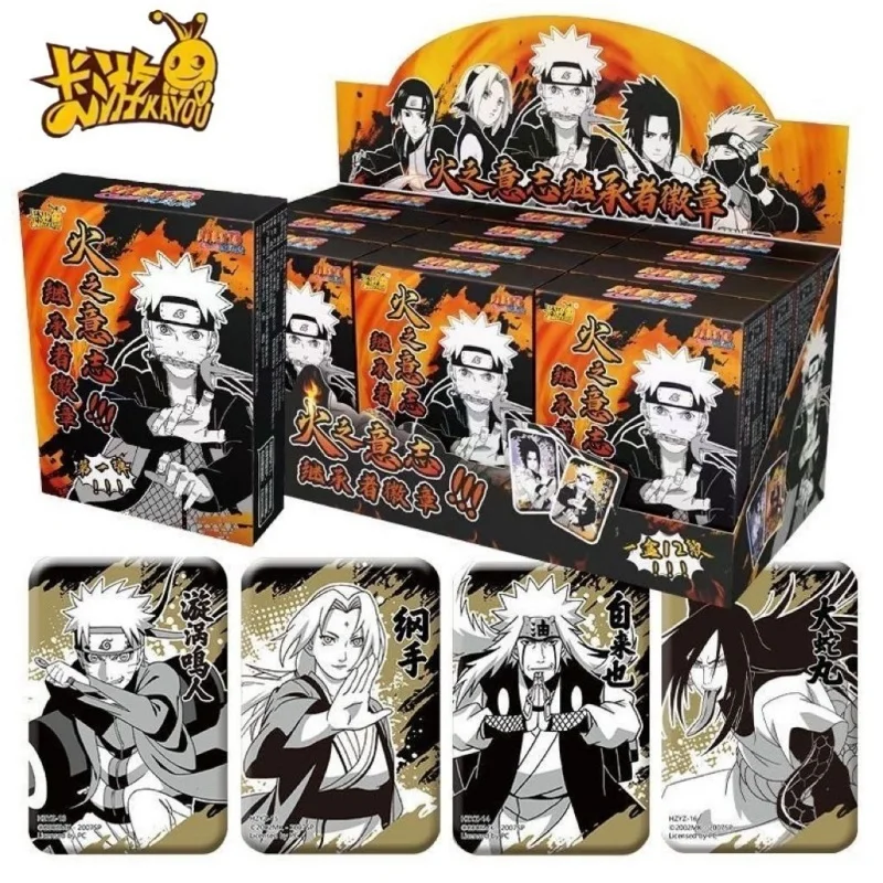 

Горячая коллекция значков Kayou Naruto, карты Fire Will Successor, значок Br Card, персонаж Hinata Tsunade Sasuke, коллекционная карта, подарок