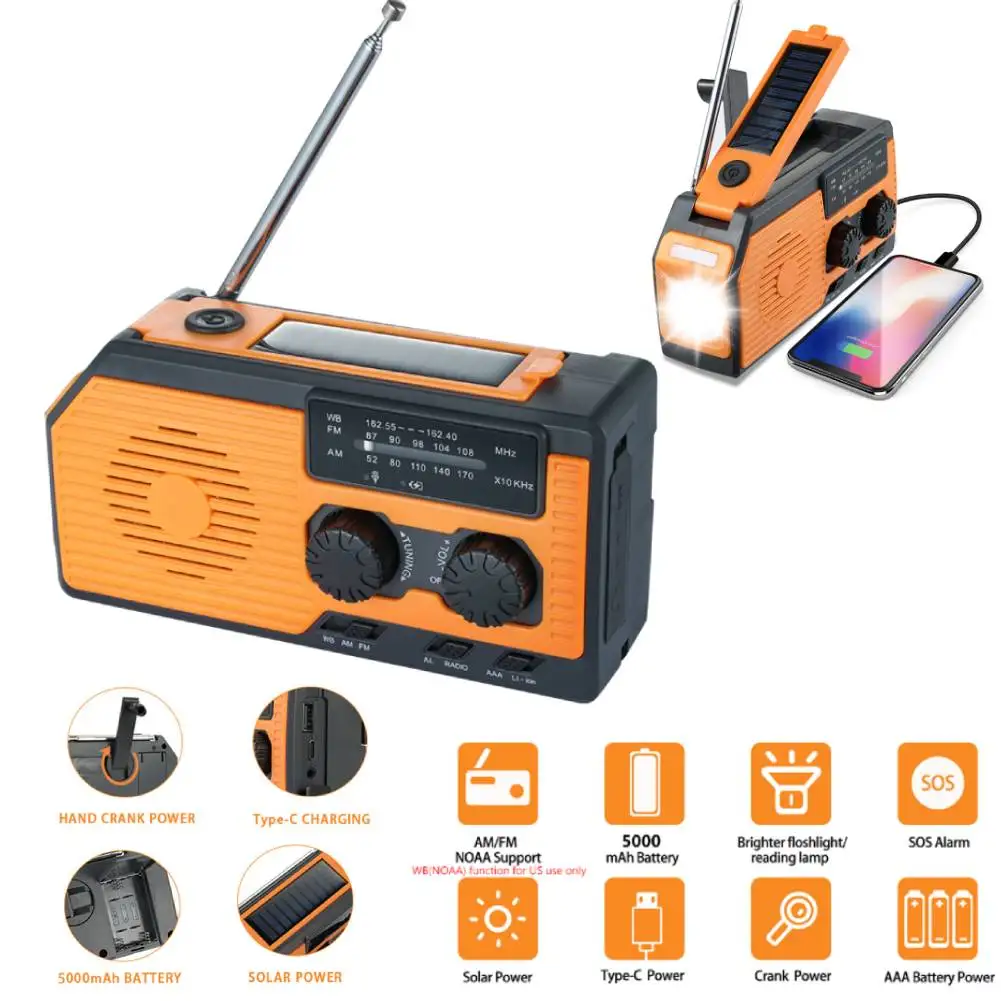 Hand Crank Radio Am… - image