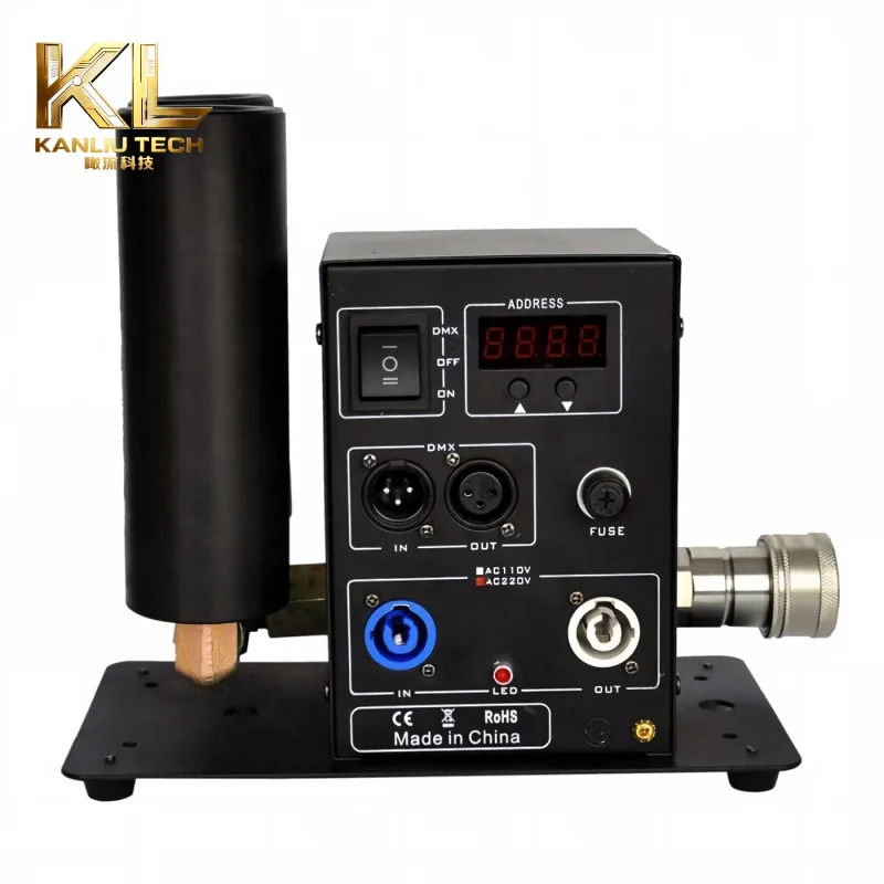 Dual Pipe CO2 Jet Machine LCD Display Remote Control CO2 Cannon With 6M High Pressure Hose For Stage DJ Wedding Party Effect