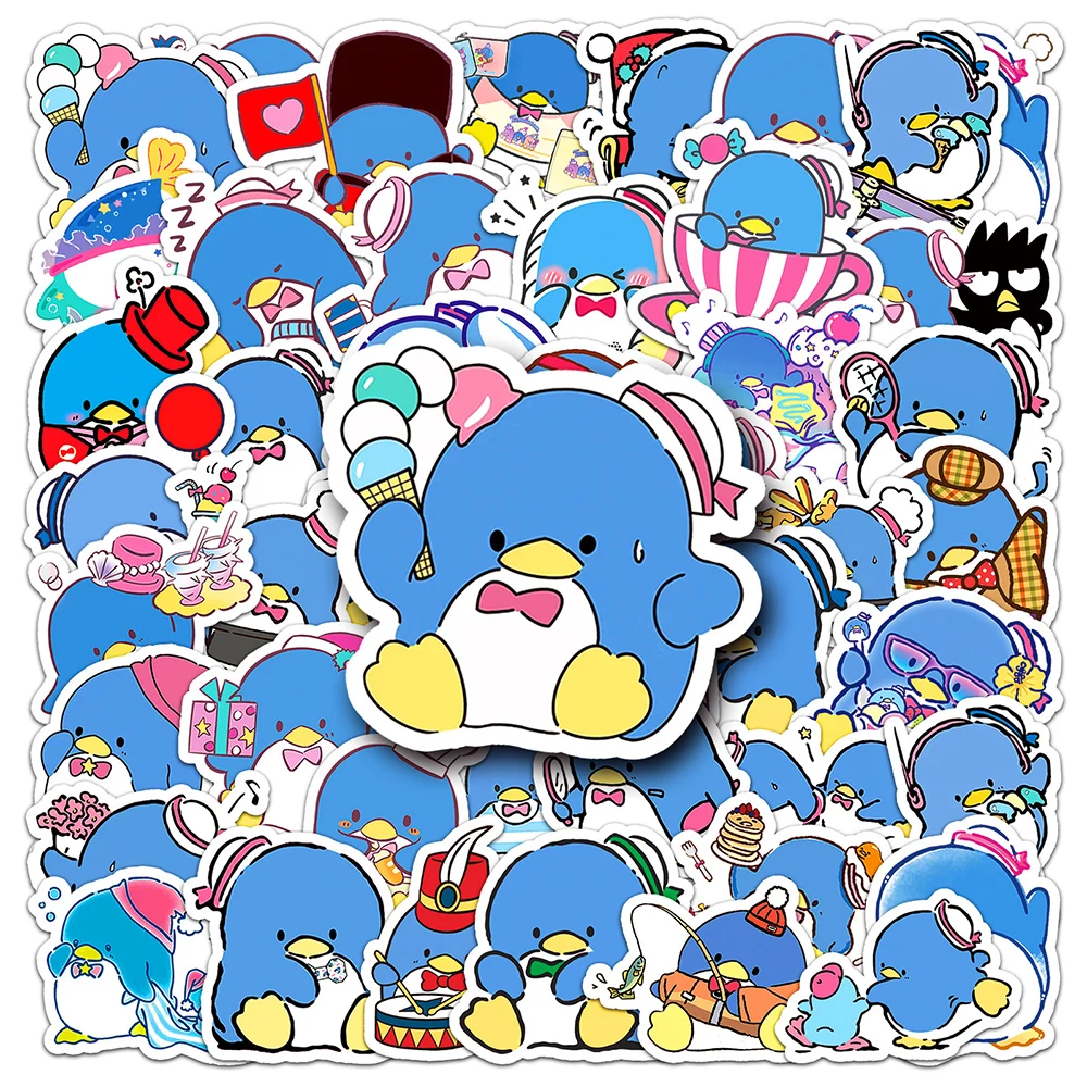 10/30/50pcs Cute TuxedoSam Stickers Sanrio Anime Graffiti Decals DIY Phone Skateboard Notebook Kawaii Cartoon Decal for Kids Toy