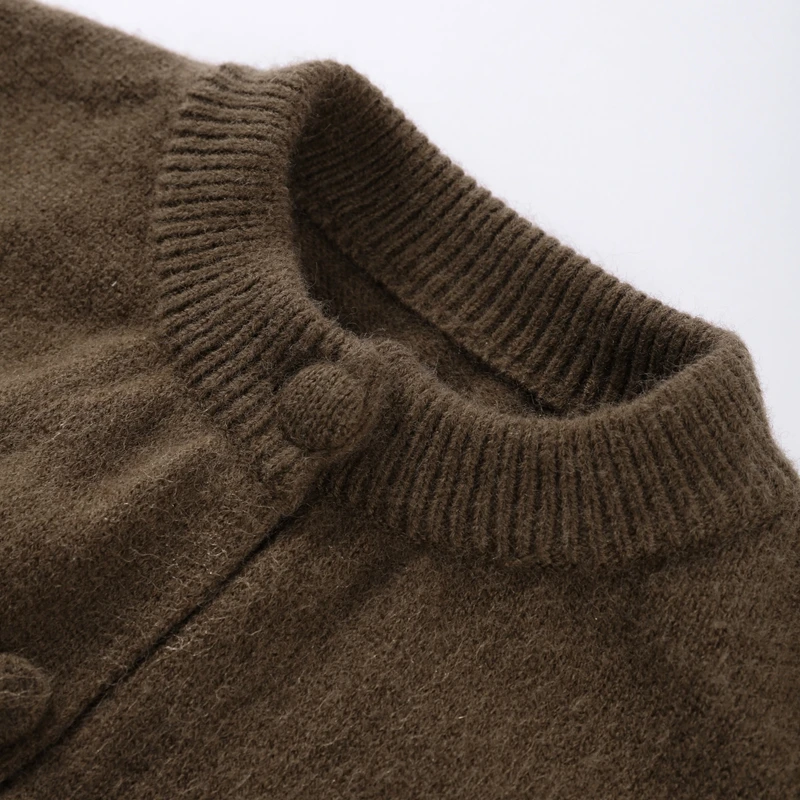 Elegant Knit Solid Women Cardigan O Neck Full Sleeve Single Breasted All-match Pocket Lady Jacket 2026 Spring Female Knitwear 14 S45b03ad6834545ae891c88f49f2af9c7O