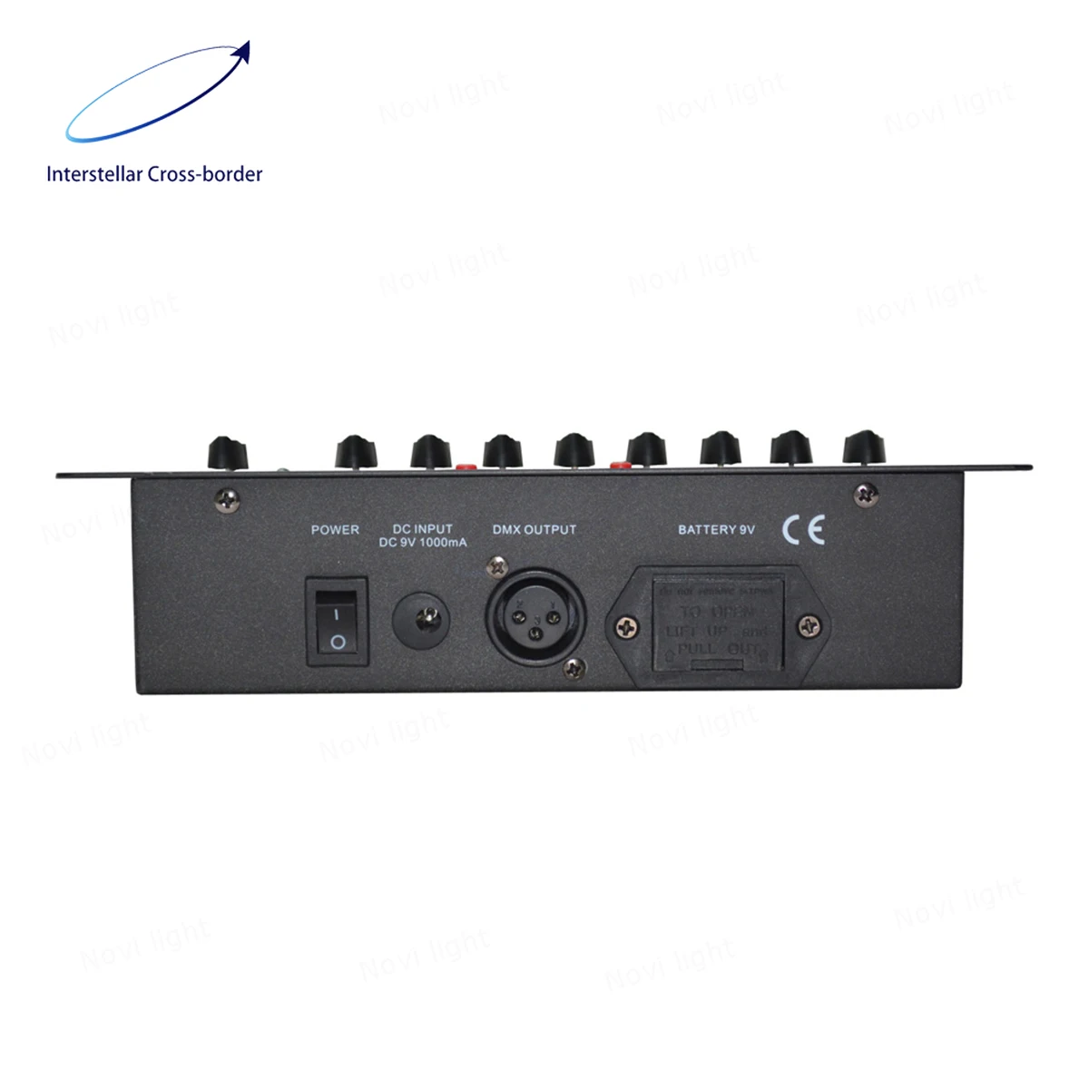 Przenośny kontroler DMX zasilany bateryjnie, 6 16 32-kanałowa mini konsola oświetleniowa do ściemniania i sterowania oświetleniem scenicznym.