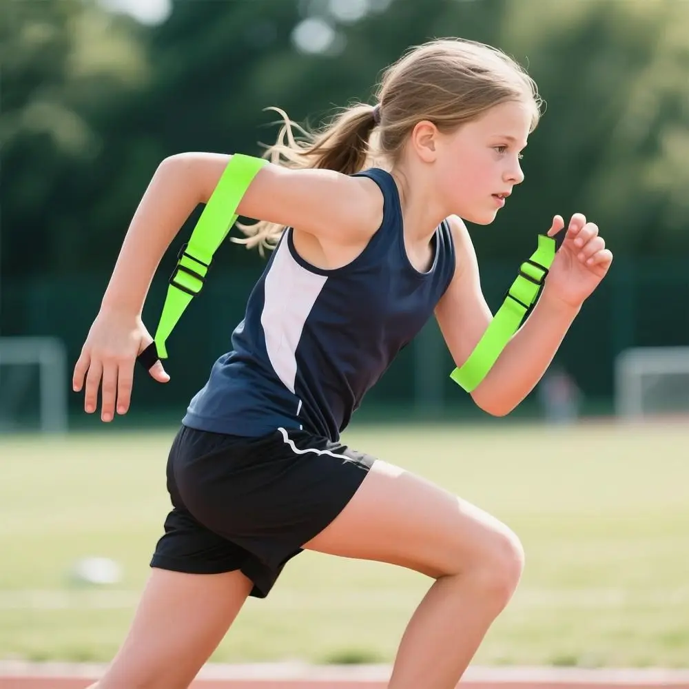 90° Arm Swing Motion Arm Swing Trainer Precisely Regulates Elastic Running Swing Trainer Breathable Enhances Running Speed