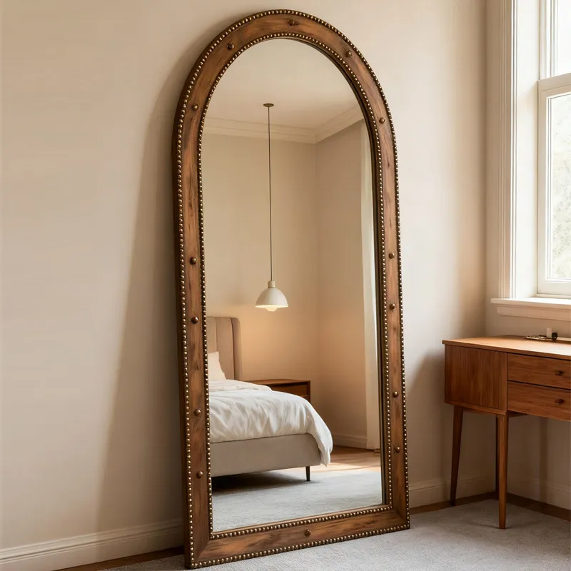 Funky Luxury Mirror Living Room Modern Moving Full Body Standing Bedroom Men Bathroom Mirror Girls Espelhos Home Decorations