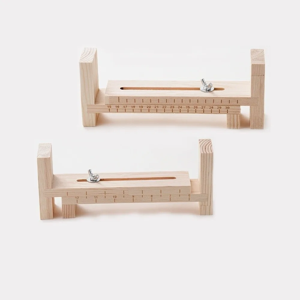 New Solid Wooden Braiding Frame Adjustable Fixed Plate Braided Rope Tools Handmade DIY Craft Weaving Loom