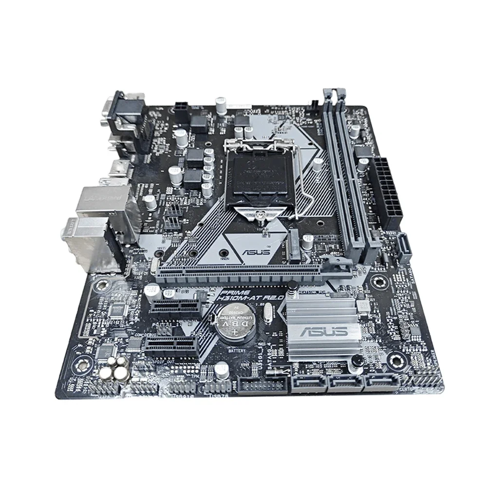 ASUS H310 اللوحة الأم PRIME H310M-AT R2.0 LGA1151 دعم 9th/8th Gen Core i5-9400 8500 9600K i7-9700 i9-9900 CPU DDR4 HDMI mATX