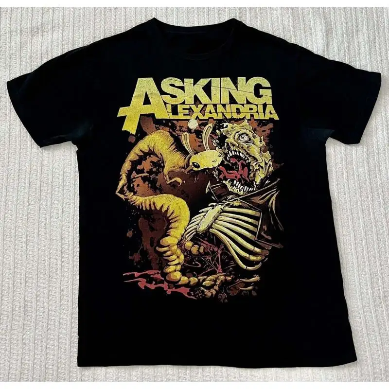 Asking Alexandria Classic T Shirt Cotton Full Size S 5Xl Us756