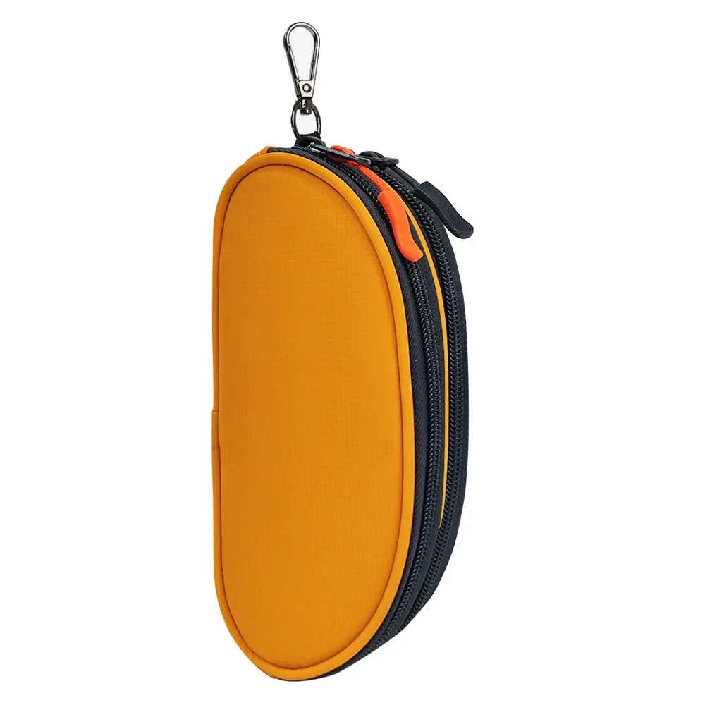 Portable Double-layer Glasses Organizer Cloth Large Capacity Eyewear Storage Bag Anti-scratch Anti-lost Glasses Protective Pouch