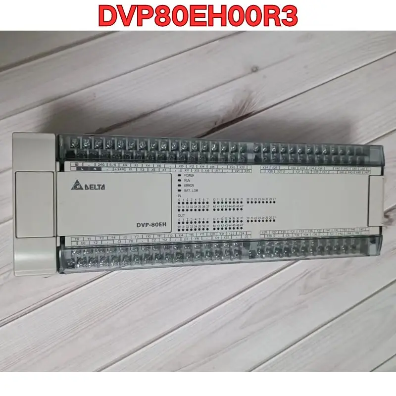 

Second-hand PLC module DVP80EH00R3 function test is normal