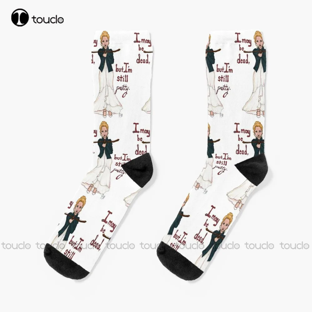 Buffy The Vampire Slayer Socks White Soccer Socks High Quality Cute Elegant Lovely Kawaii Cartoon Sweet Cotton Sock New Popular