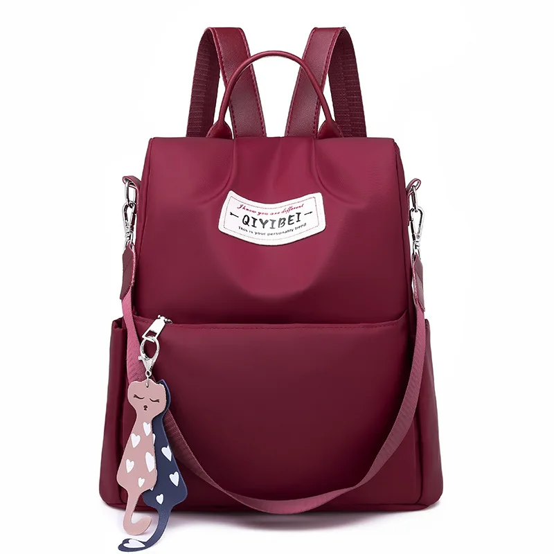 Fashion Anti-Theft Backpack Women Casual School Bags Teenage Girl Multi-Function Shoulder Bag Travel Bags For Girls Schoolbags