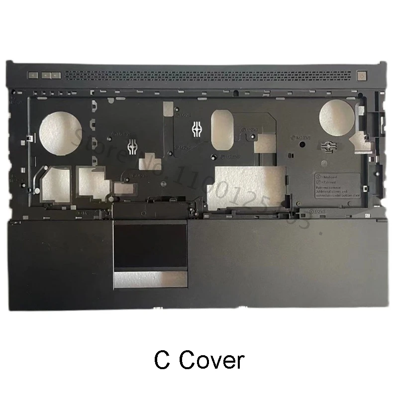 حافظة قاعدة سفلية للكمبيوتر المحمول طراز M6700 من Dell ، غطاء علوي خلفي LCD ، استبدال الغطاء الخلفي العلوي من Palmrest ، غطاء C D ، بني ، جديد