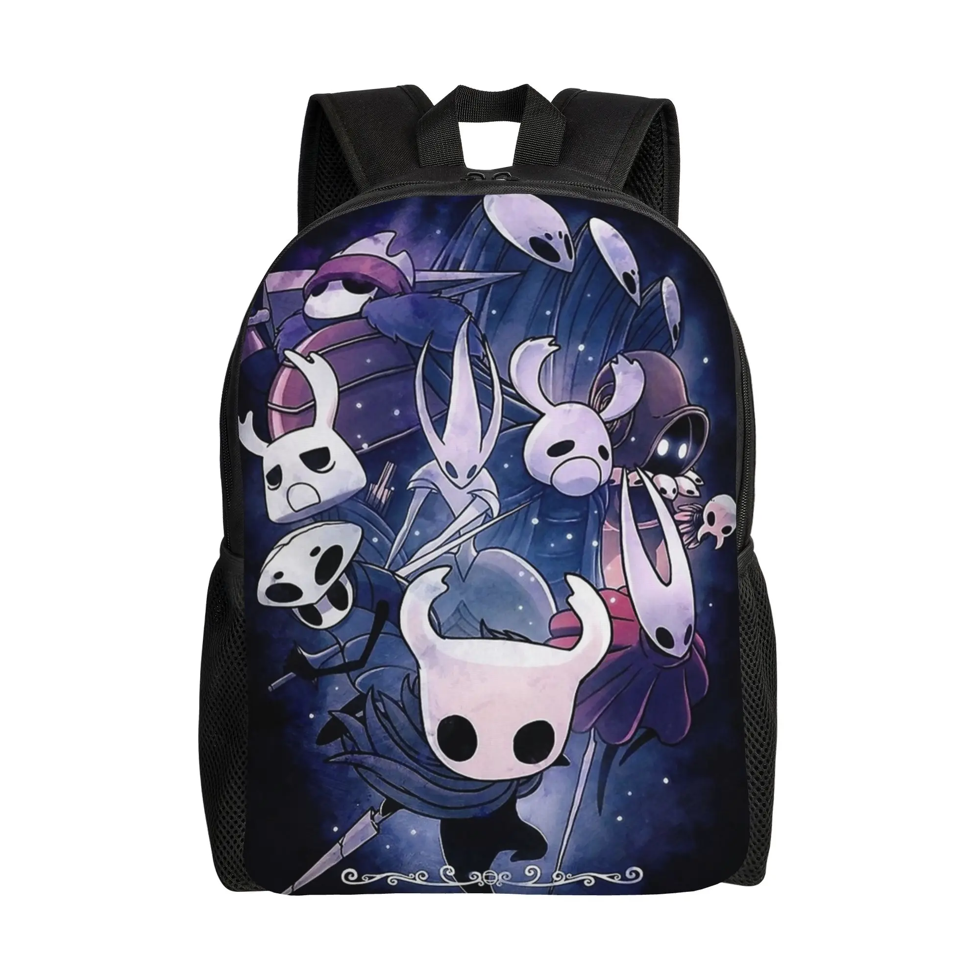 

Рюкзак Hollow Knight Silksong для мужчин, женщин, подростков, студентов, рабочий рюкзак, сумка через плечо для колледжа, легкий вес