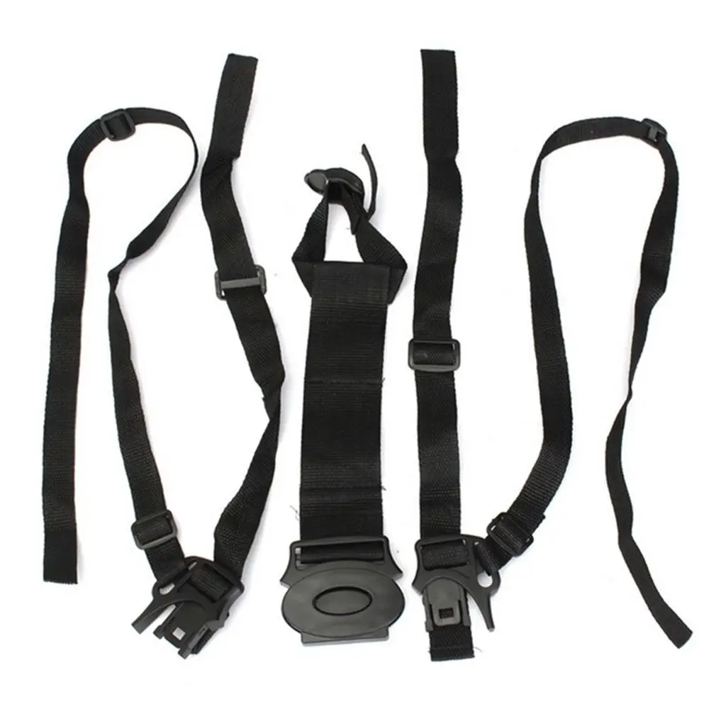 

Durable High Black Harness Seat Children Pushchair 360 Rotating Chair Baby Stroller Safety Belt