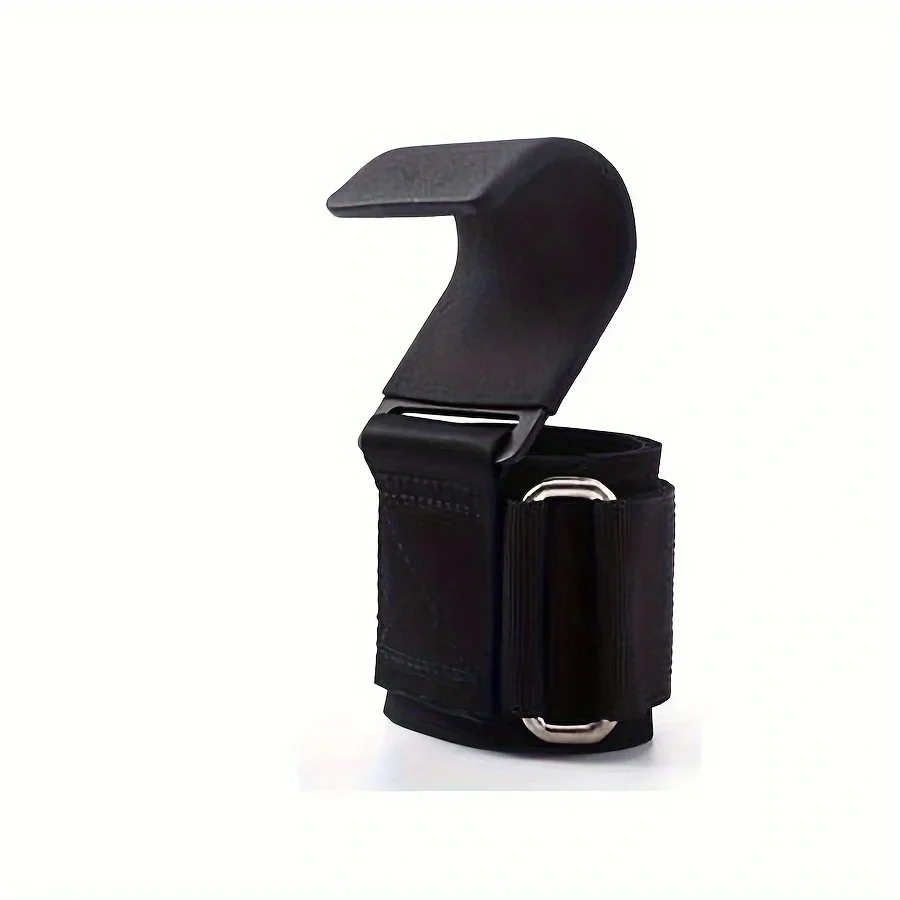 Lifting hook Power hook wrist strap non-slip hard pull hook Pull-up hand strap Grip wrist strap image 6
