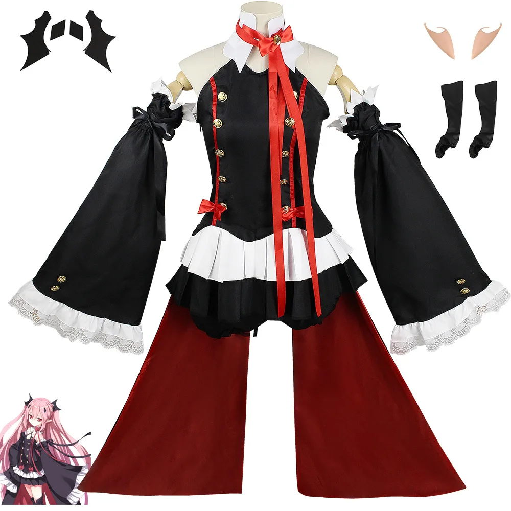 Seraph of the End Krul Tepes Cosplay Costume - Vampire Queen