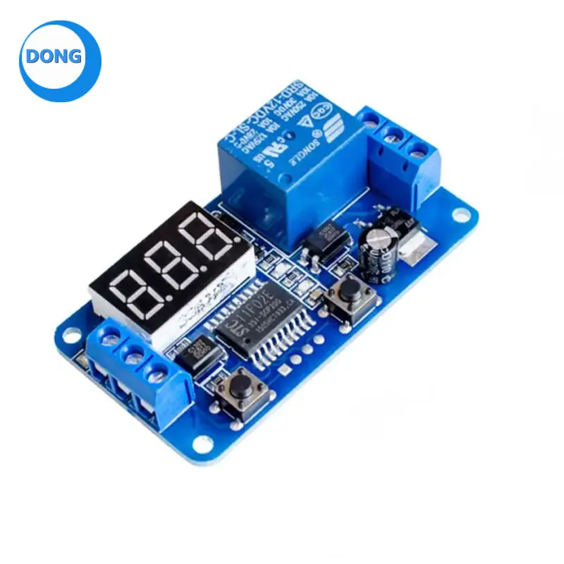 Delay on-off Switch on disconnect Externally triggered delay switch 12V relay module Time adjustable