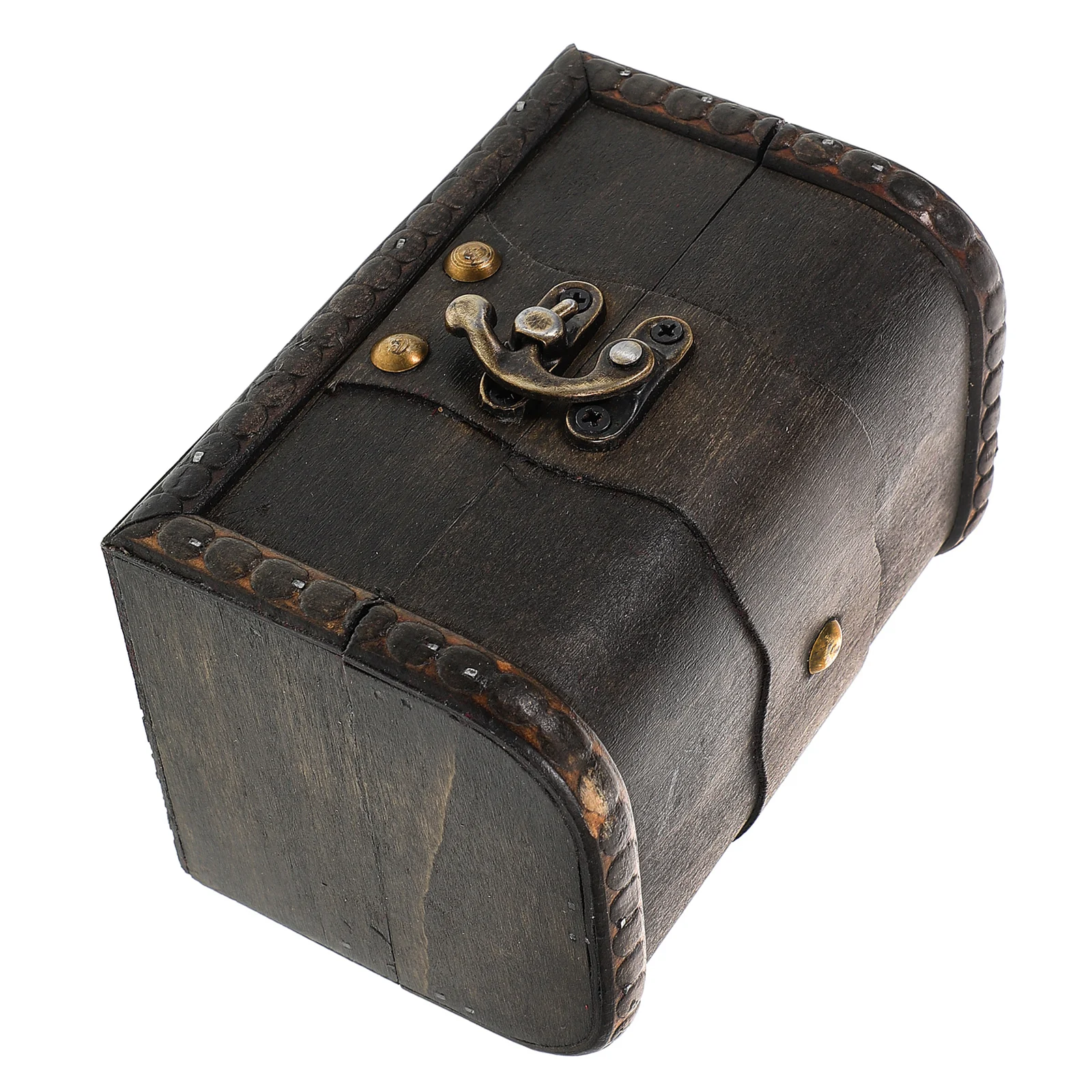 

Wooden Storage Box Chinese Style Desktop ganizer Jewelry Keepsake Chest Decorative Large Capacity Multifunctional