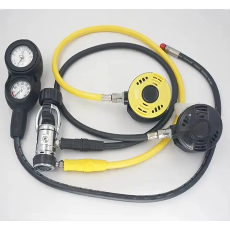 XMSJ-Dropshipping Swivel Connector Divers Adapter Set First Stage Regulator Swimming Scuba Diving Regulator Second Stage Regulat