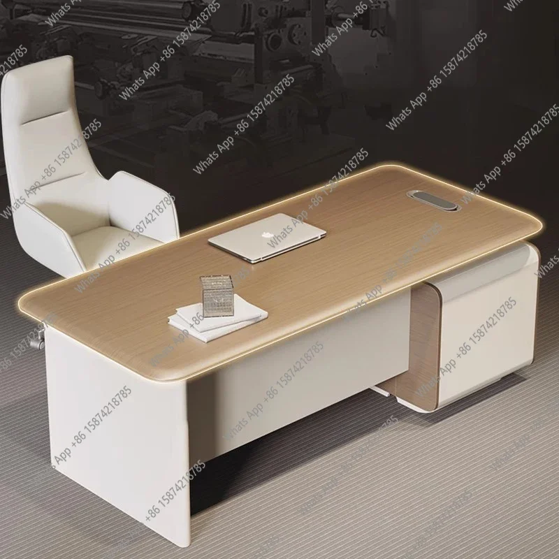 XS Modern houten bureau Staande decoratie Slaapkamer Bureau Luxe design Multifunctioneel Meuble Bureau Meubels