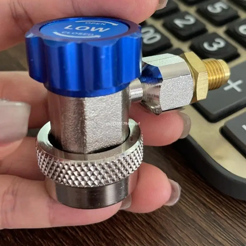 R134A Quick Coupler High and Low Pressure Quick Connector Adapter Dropship