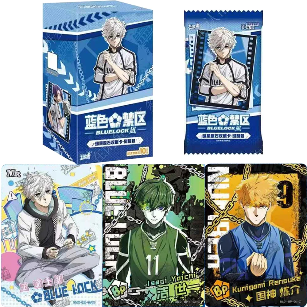 

KAYOU натуральная синяя карта Forbidden Zone Nagi-Star Stone Card Awakening Pack лучший партнер аниме коллекционные карты игрушки подарки