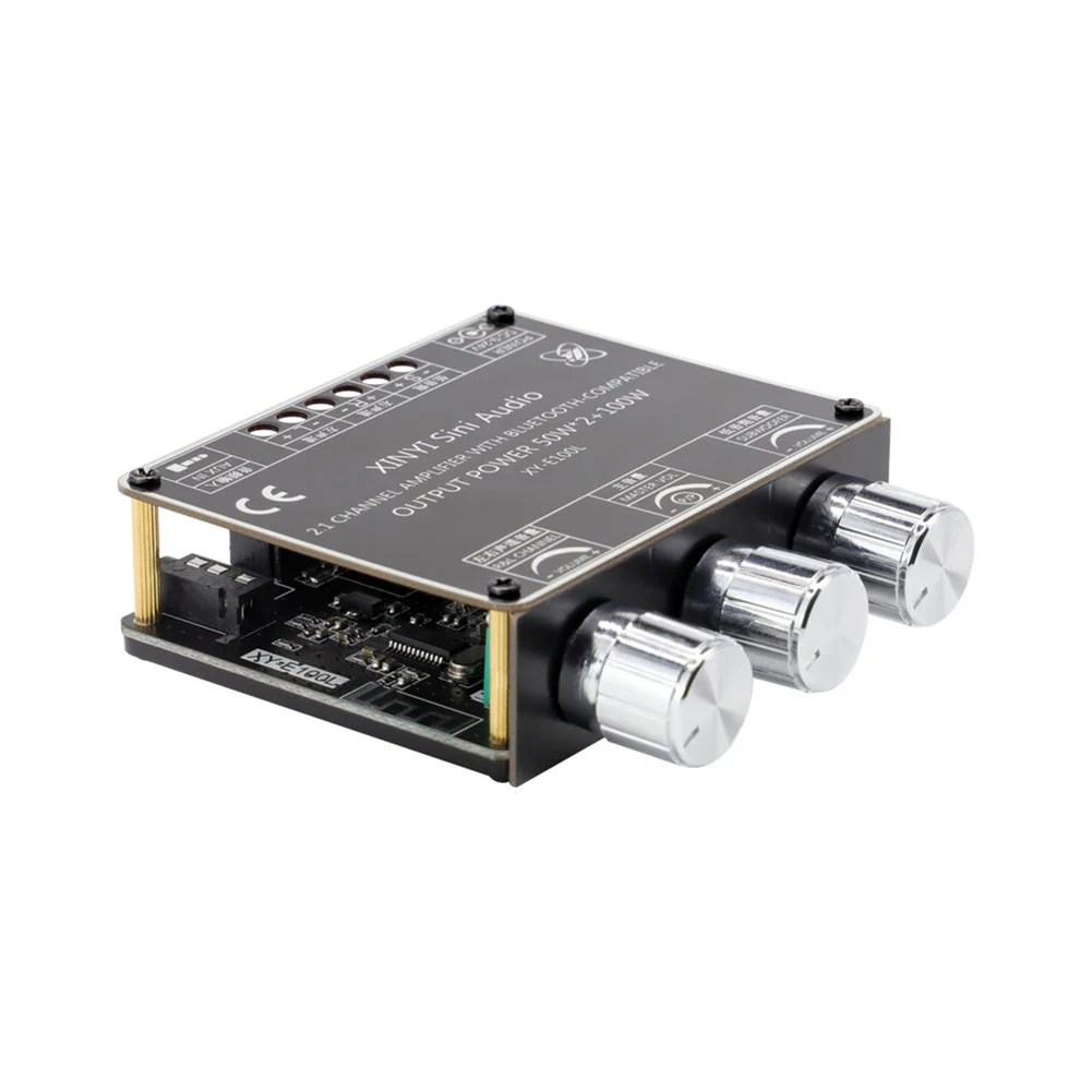 XY-E100L 50Wx2+100W Amplifier Bluetooth-Compatible 5.1+AUX Stereo HiFi Modulator