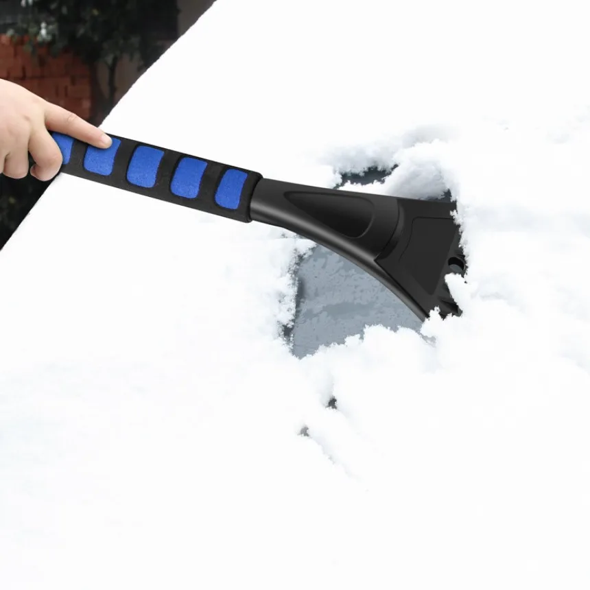 Car Cotton Snow Wiper Snow Brush Winter Snow Shovel Ice Shovel Multifunctional Snow Removal Shovel Car Snow Removal Shovel 1PC