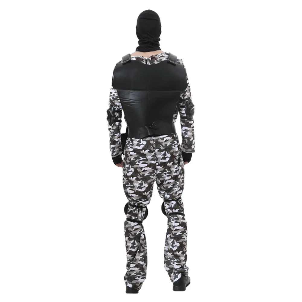 Disfraz de loween de Counter-Strike, Disfraz de Equipo Especial para Juegos de Rol, Actividad en Equipo para Adultos, Ropa...