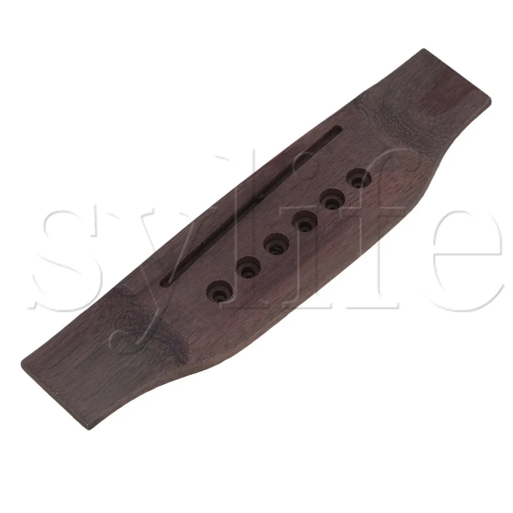 Saddle Thru Acoustic Guitar Bridge Rosewood