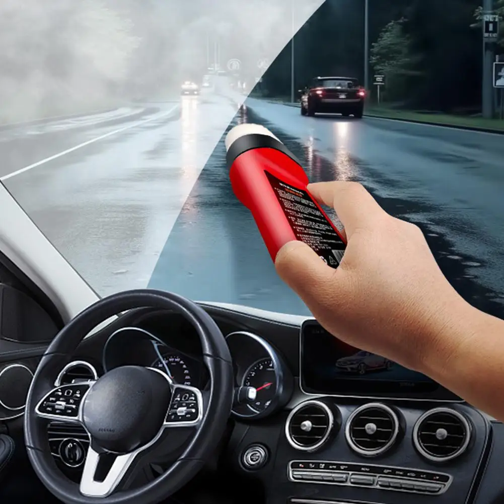 100ml Car Anti-fog Spray Glass Antifog Coating Agent Mirror Defogger Defogging Auto Windshield Cleaner Screens Y9n3