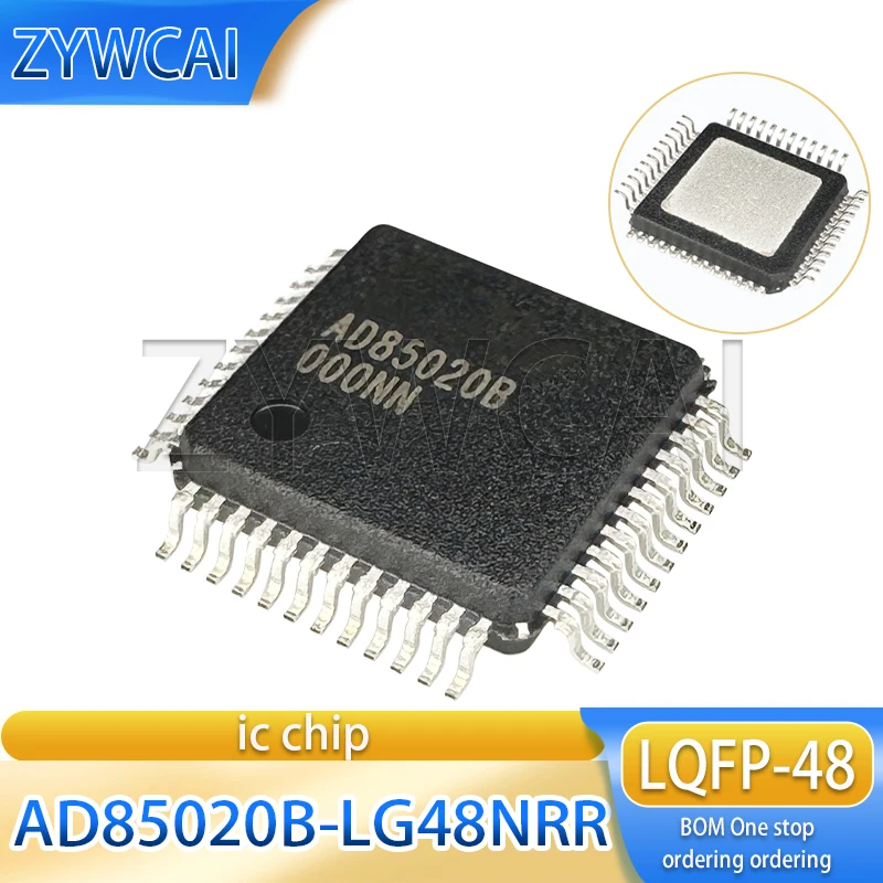 

2PCS AD85020B-LG48NRR LQFP-48 AD85020B 85020 High frequency amplifier, mixer, frequency synthesizer chip ic