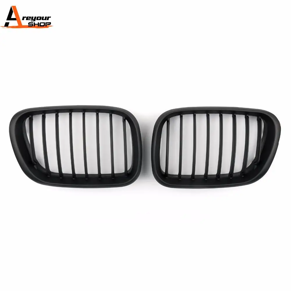 Areyourshop Front Kidney Grill Mesh Grille For BMW X Series X5 E53 1998 1999 2000 2001 2002 2003 Car Auto Accessories Parts