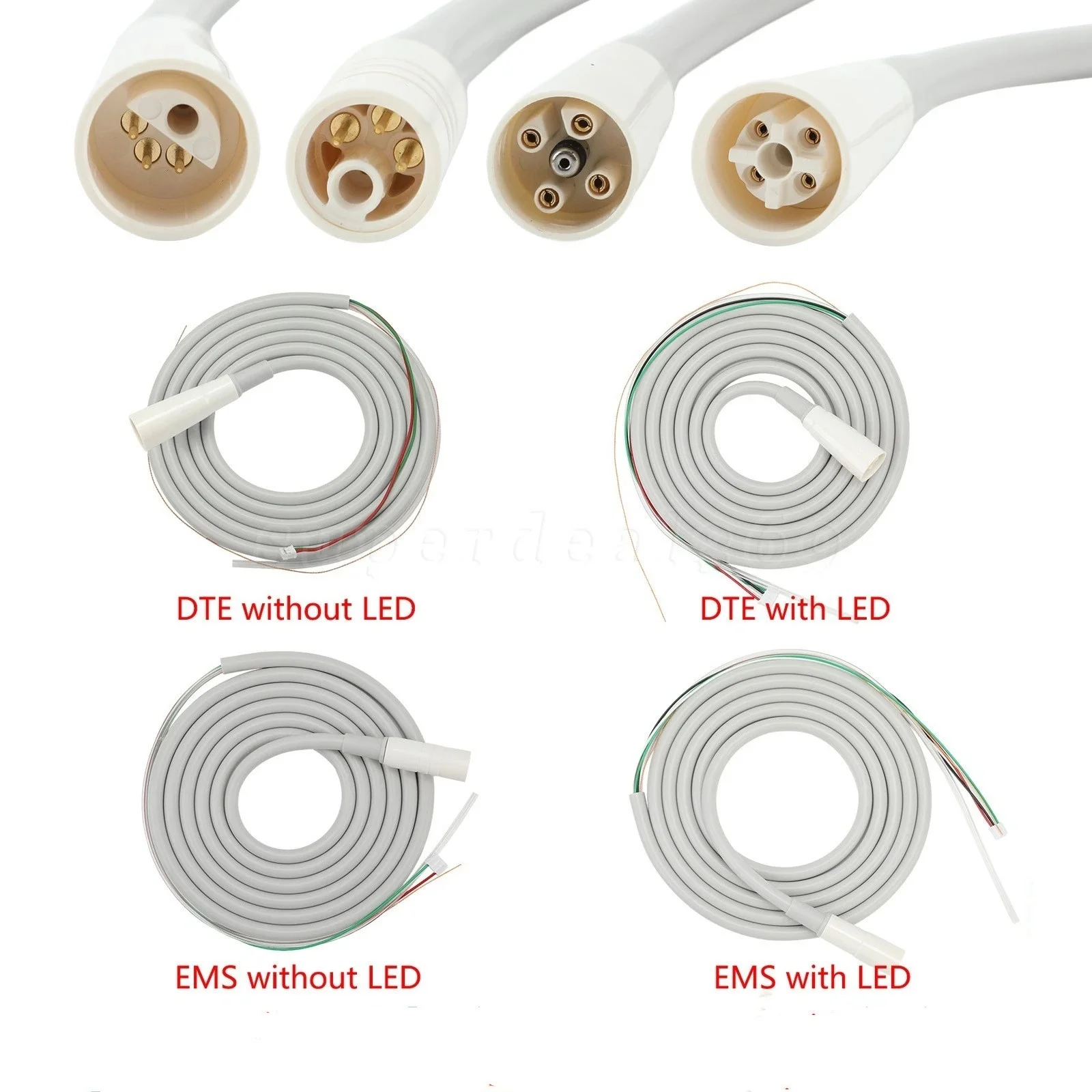 Dental Cable Tubing Tube Hose Fit EMS WOODPECKER DTE Satelec Ultrasonic Scaler Handpiece