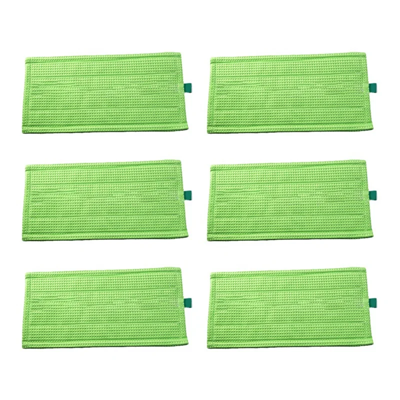 

Suitable for Vorwerk Kobold SP600 MF600 Vacuum Cleaner Spare Parts Accessories Dry and Wet Washable Mop Pad Mop 6PCS